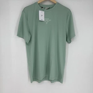 Gymshark Conditioning Goods Maglietta Sportiva Manica Lunga Uomo Taglia M Verde - Foto 1 di 4
