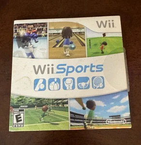 Wii Sports (2006) Game CD Complete Manual in Very Good Condition Works Well Used - Picture 1 of 6