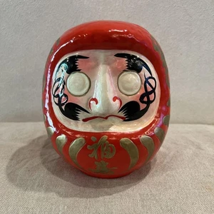 Hucha Daruma roja juguete local - Imagen 1 de 5