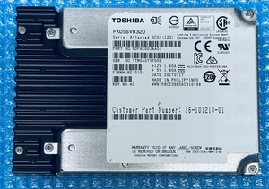 Toshiba PX05SVB320 3,2 To SAS SSD 2,5" HDD Toshiba Enterprise 12 Gbit/s SFF SSD Driv - Photo 1/2