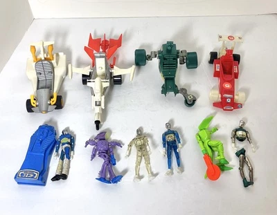 Vtg MEGO Micronauts Interchangeable Action Figure and Vehicles Lot - Some Broken - Image 1 of 4