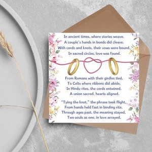 Personalisierte Hochzeitskarte, Glückwunschkarte Herr und Frau, Paarkarte - Bild 1 von 1