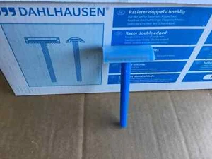 100 RASOI RASOIO MONOUSO BILAMA TRICOTOMIA LAMETTA PETTINE DAHLHAUSEN - Foto 1 di 2