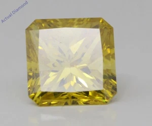 Radiant Natural Mined Loose Diamond (1.93 Ct Brown Yellow Vs2(enhanced)) IGL - Picture 1 of 5
