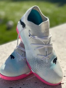 Puma Hallenschuhe in weiß für Kinder Größe 37 - Bild 1 von 4