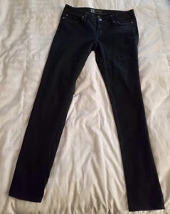 Mossimo Womens Black Jeans Skinny Premium Denim 12 L Fit 4 Cotton, Spandex  - Picture 1 of 4