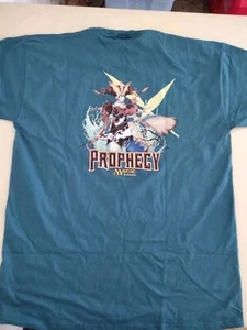Magic The Gathering Vtg Prophecy Pre-Release Vintage T-Shirt MTG 2000 - Picture 1 of 9