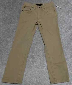 Joe's Jeans Girl's Size 5 Light Brown Straight Leg Adjustable Waist Activewear - Picture 1 of 15