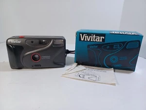 Vivitar PS220 35mm Compact Motor Drive Camera W/ Box & Manual  - Picture 1 of 9