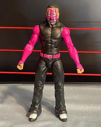 WWE Wrestling Mattel Elite 1 Legends Jeff Hardy Custom TNA Deluxe Impact Attire Cover