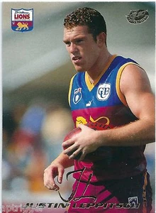 1999 Select Premiere Base Card [ 199 ] Justin LEPPITSCH Brisbane - Picture 1 of 1