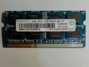 Ramaxel 2 GB DIMM 1333 MHz DDR3 Memory (RMT3020EF48E8W-1333 - Picture 1 of 1