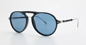 Gafas de sol TODS TO 205 01V detalle de cuero cristal azul deporte diseño aviador hombre - Imagen 1 de 11