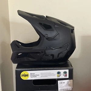 Fox Racing Rampage Youth MTB Mountain Bike Helmet Black - Picture 1 of 6
