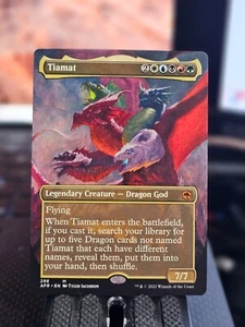 Tiamat (Borderless) Adventures in the Forgotten Realms #298 Regular - Picture 1 of 1