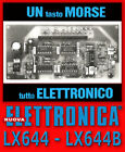 Nuova Elettronica Kit Lx644 + Lx644-B Tasto Cw Elettronico Om Radioamatore Morse