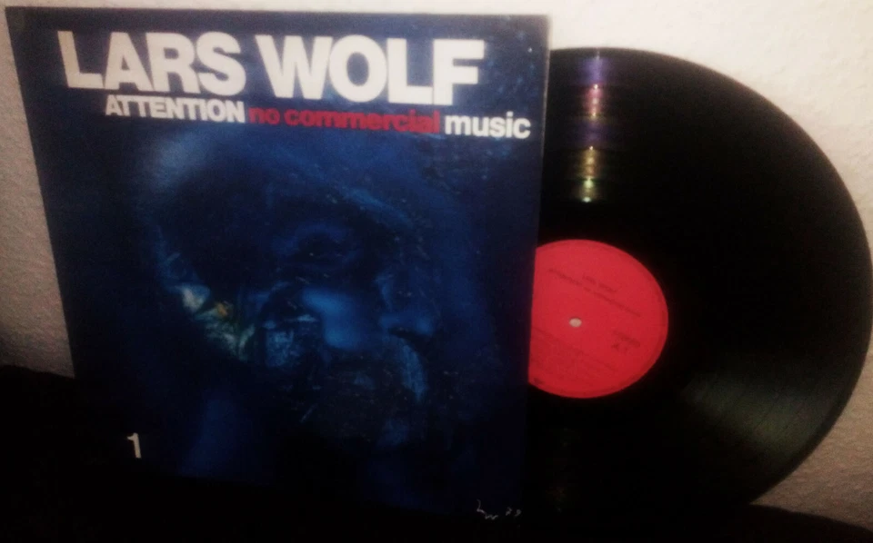 LP LARS WOLF - ATTENTION NO COMMERCIAL MUSIC * WOLF / TELDEC 6622002 GERMANY MNM - Bild 1 von 4