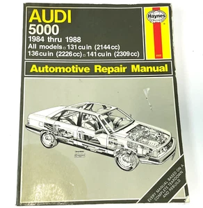 Haynes Repair Manual for 1984-1988 AUDI 5000 1117 - Bild 1 von 4