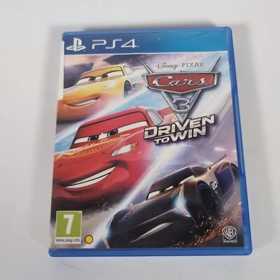 Disney Pixar Cars 3 Driven To Win Playstation PS4 Video Game Manual PAL - Image 1 of 4