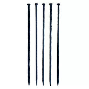 Sandbaggy 24" Steel Rebar Stakes with Nail Head - Garden Stakes (#4 Rebar) - Picture 1 of 12