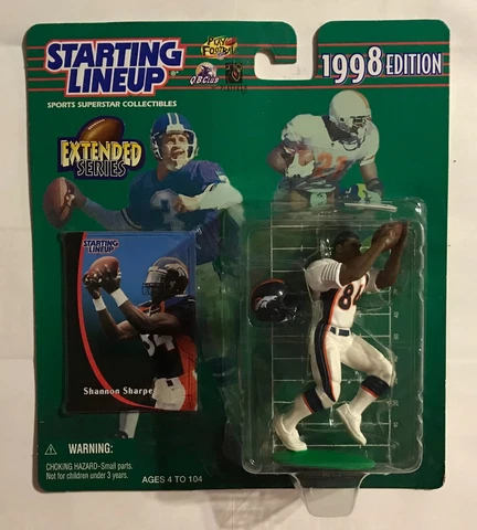 1998 STARTING LINEUP - SHANNON SHARPE - ACTION FIGURE     #3624 Cover