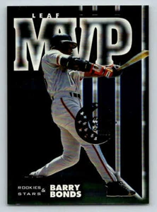 1998 Leaf Rookies and Stars Leaf MVP's #16 Barry Bonds \4500 - Picture 1 of 2