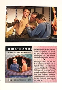 Star Trek: TOS Season One / Behind the Scenes Card #B3 / Skybox 1997 / Mint - Picture 1 of 1