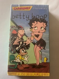 CARTOONIES BETTY BOOP VHS MOVIE BRAND NEW FACTORY SEALED - Imagen 1 de 2