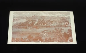 15 Civil War Illustrated Postal Cover Panorama View Pittsburgh Pennsylvania - Picture 1 of 2