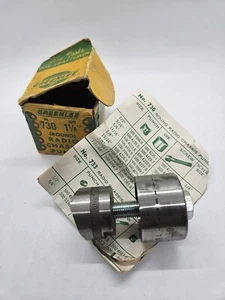 Greenlee No. 730 - 1 1/8" round radio chassis punch set - Picture 1 of 3