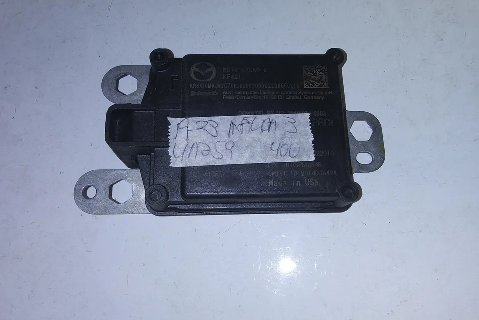 BDTS-67XA0-E Radar Cruise distance sensor module 2019-2023 Mazda 3 Mazda3 - Image 1 of 4