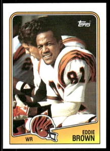 Topps #343 1988 Eddie Brown - Imagen 1 de 2