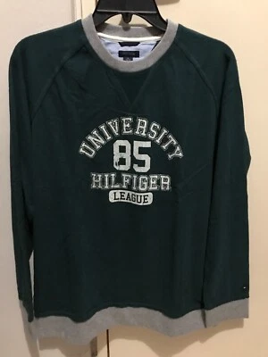 NUEVO CON ETIQUETAS Tommy Hilfiger Niños Verde Polar Pullover Suéter Top para Niños XL (20)  Foto 1 de 4