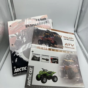 Arctic Cat Y-12 Atv Service Manual plus Y-6 manual - Picture 1 of 5