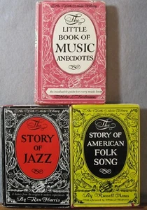 THE LITTLE BOOK OF MUSIC 40s & 50s 3 VOLUME MINIATURE SET - Picture 1 of 11