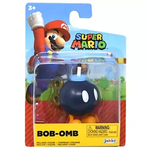 Mini figura Nintendo World of Super Mario Bob-omb de 2,5 pulgadas - Imagen 1 de 4
