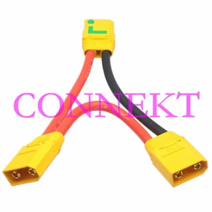 XT90-S Female to 2x XT90-S Male Series 10AWG 10CM Wire for DJI Phantom - Picture 1 of 1