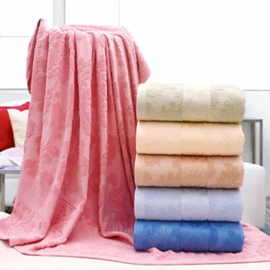 Chinese Towel Blanket Traditional Craft 100% Cotton Soft Blanket Throws Relief - Picture 1 of 32