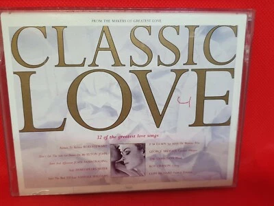 Various - Classic Love: 32 Of The Greatest Love Songs 1992 Double Cassette (VG+) - Image 1 of 2