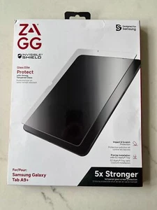 ZAGG ZGGE-Tab A9 Plus Glass Elite CLER -New - Picture 1 of 1