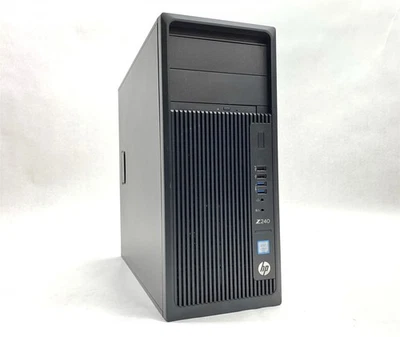 HP Z240 Tower Workstation Core i7-6700 3.40GHz 32GB DDR4 500GB SSD Win10P P1000 - Image 1 of 4