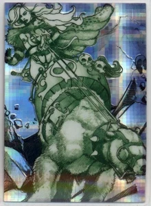 Lady Death series 4 Wicked Ways - Fractal parallel card #28 [Krome Prod 1997] - Picture 1 of 1