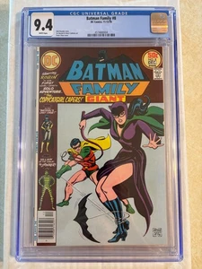 Batman Family #8 CGC 9.4 WT DC 1976 Catwoman cover Robin Batgirl - Picture 1 of 3
