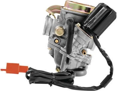 Carburador Mogo Parts con obturador eléctrico - 18mm - 50cc moto 03-0024 Foto 1 de 4