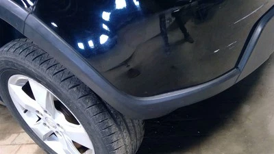 Para-choque traseiro esquerdo driver apenas moldura preta compatível com 07-13 SX4 108393 - Imagem 1 de 4