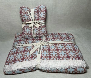 Greenrow PIA BAUMWOLLE KISSENBEZUG UND PIA BAUMWOLLE ÜBERWURF  - Bild 1 von 3