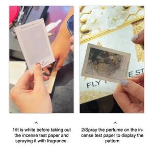 8Pcs Perfume Test Strips Pracctical Premium Useful Creative Incense Paper - Picture 1 of 21