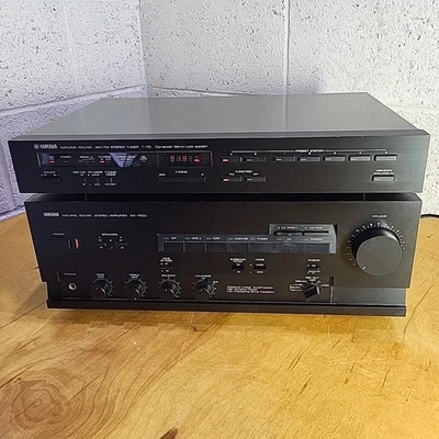 Amplificador de potencia de sonido natural Yamaha AX-700U y sintonizador estéreo AM/FM ¡Paquete T-70! Foto 1 de 4