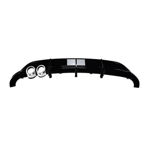 Difusor trasero negro brillante para VW Polo MK5 6R 2009-2014* - Imagen 1 de 12