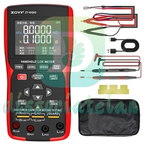 New 1Pcs ZT-DQ02 2-IN-1 Precision Handheld LCR Meter Internal Resistance Tester - Picture 1 of 1